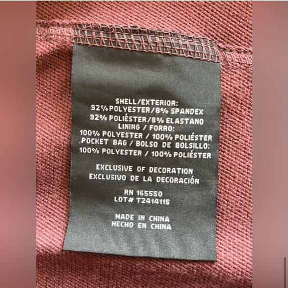 32 Degrees Men’s Full Zip Sleeveless Vest - Burgundy Large - Picture 15 of 16